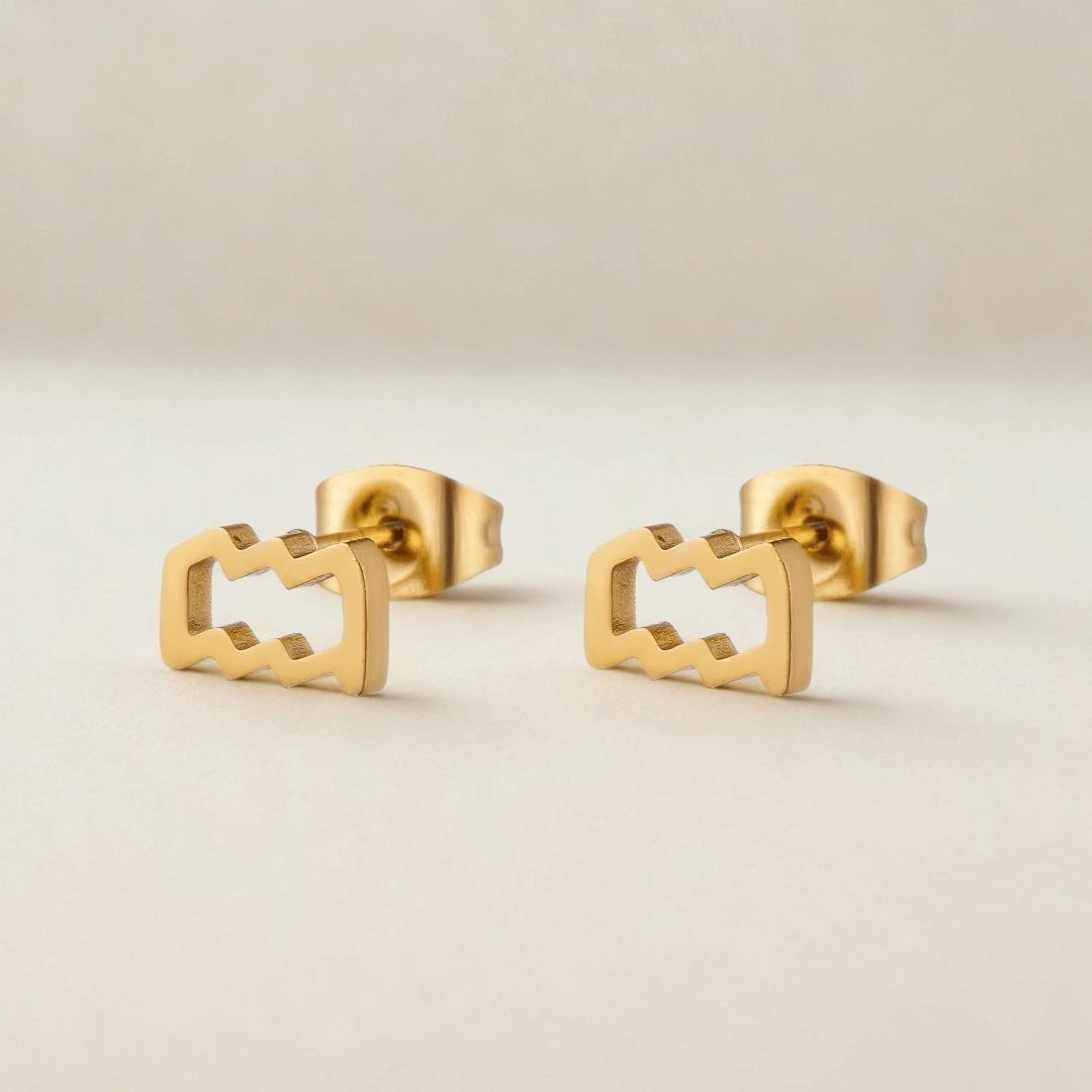 Zodiacalia™ Обеци Aquarius – Водолей