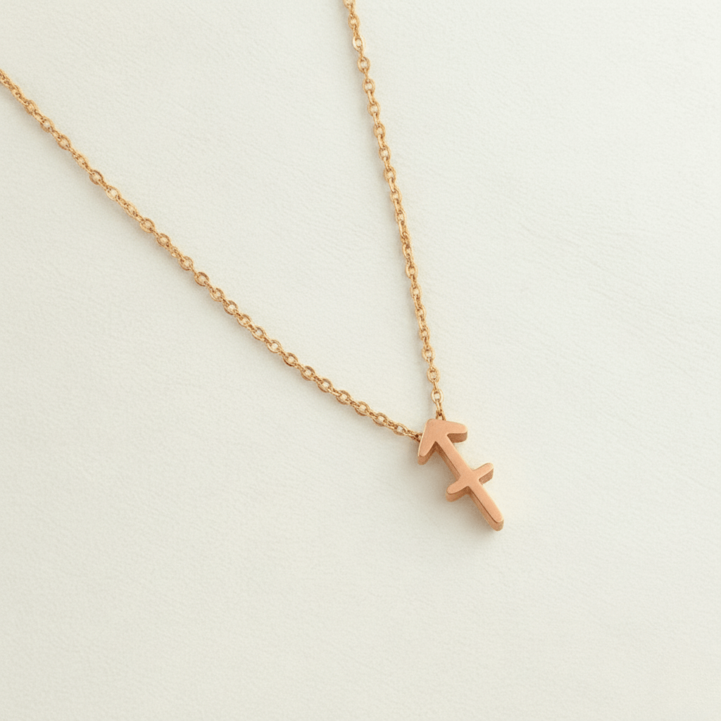 Зодиакално колие Стрелец със символ на зодията