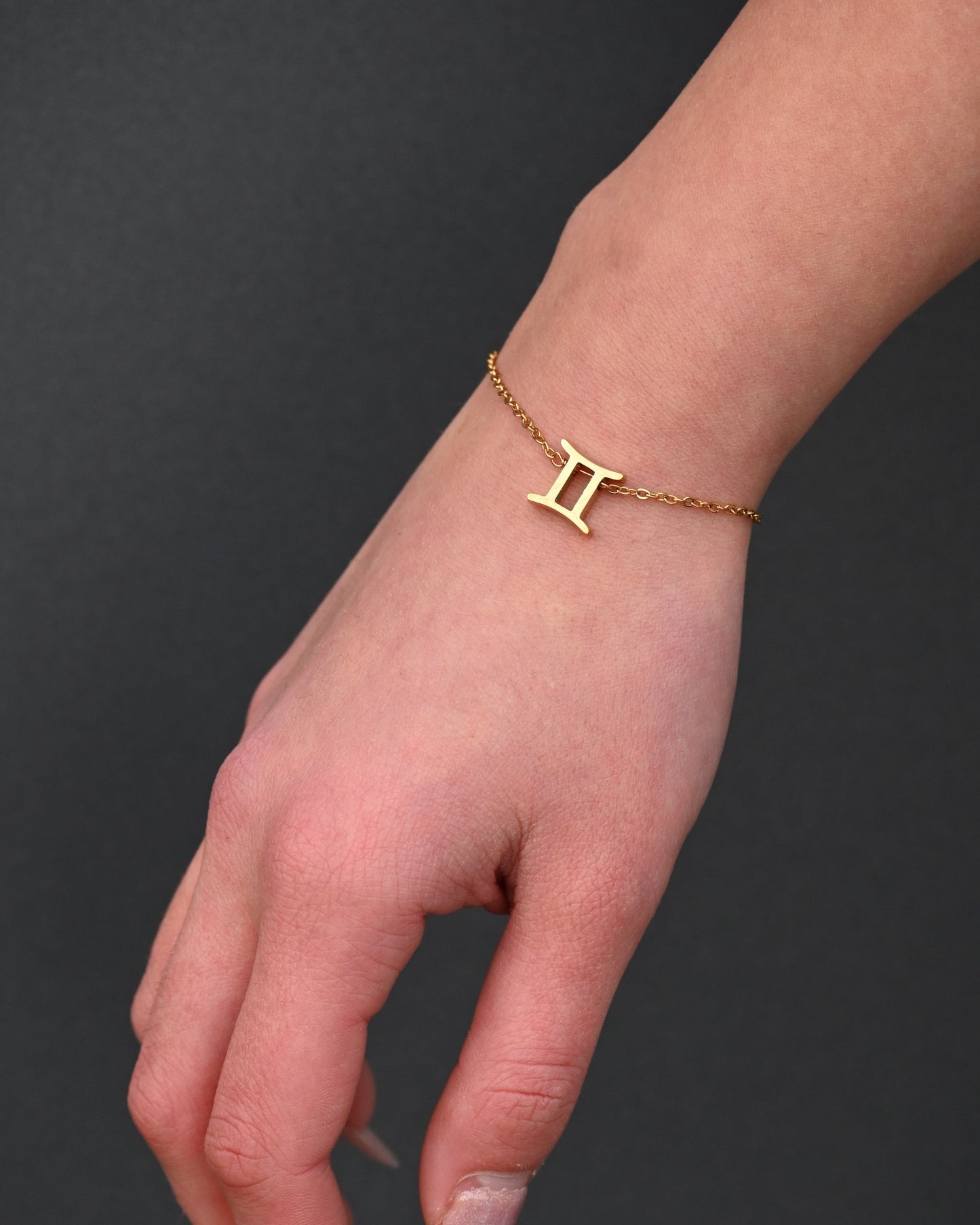 дамска зодиакална гривна Близнаци