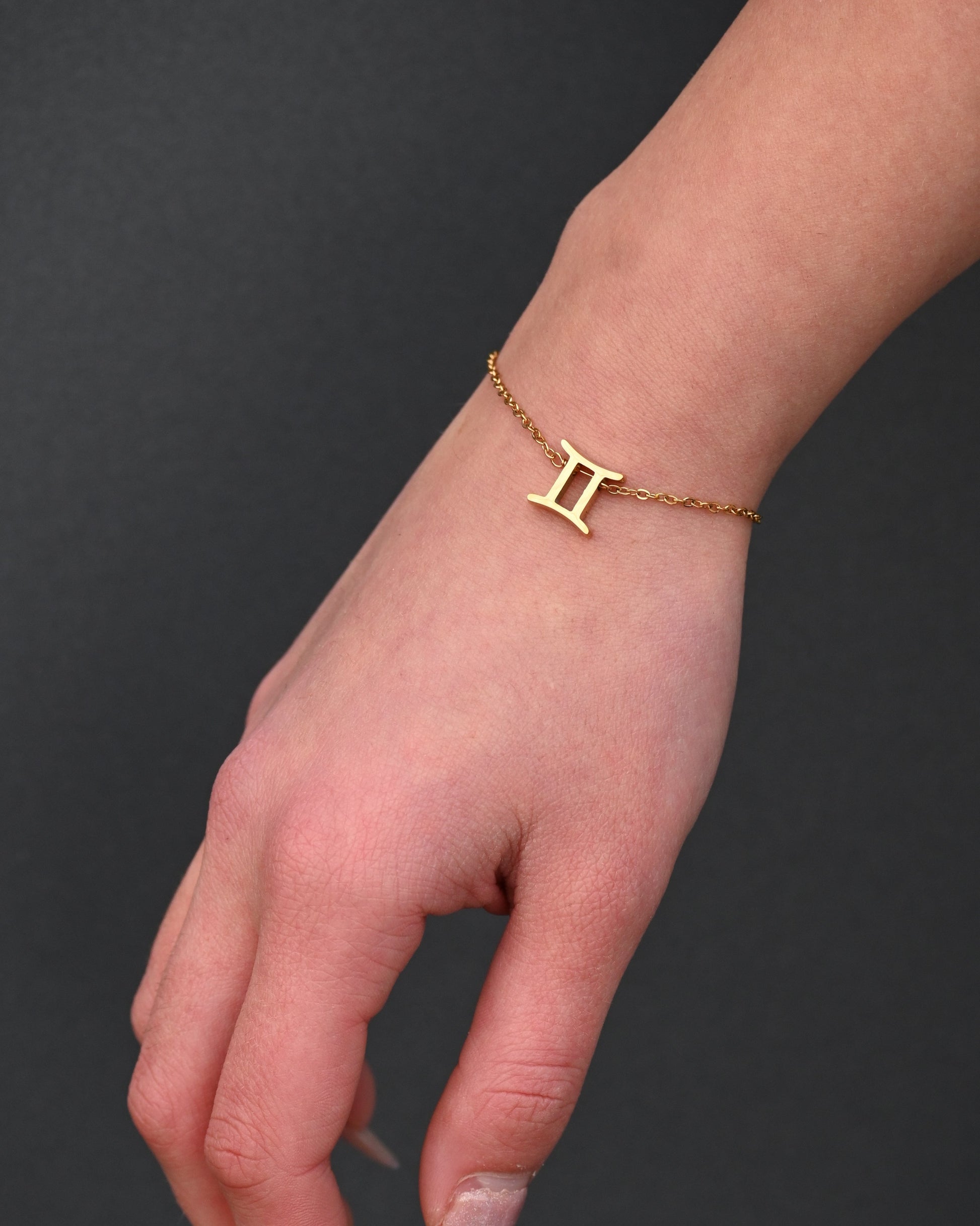 дамска зодиакална гривна Близнаци