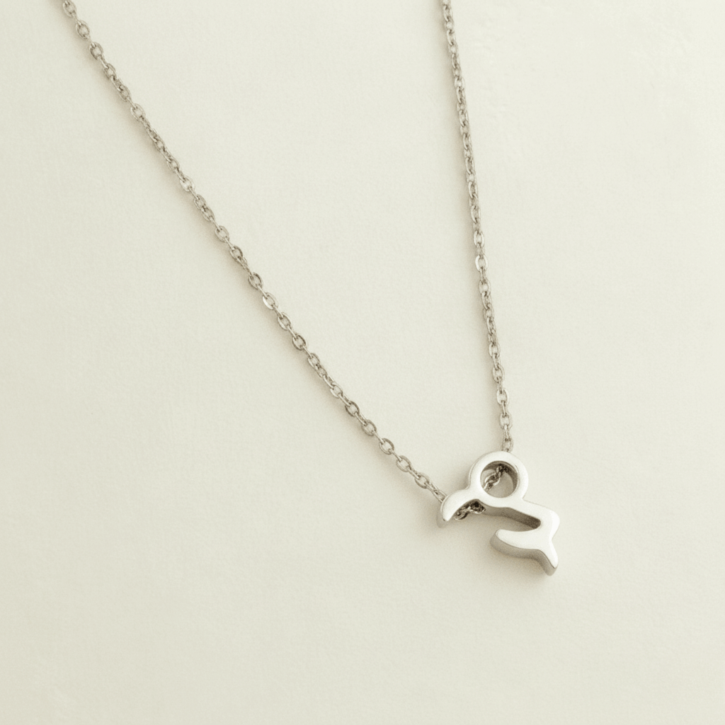 Зодиакално колие Козирог със символ на зодията