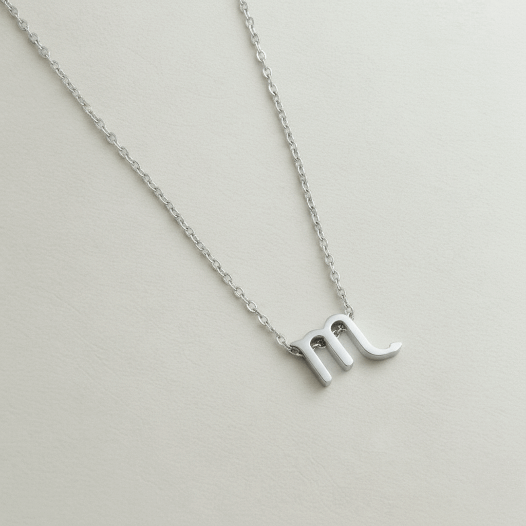 Зодиакално колие Скорпион със символ на зодията