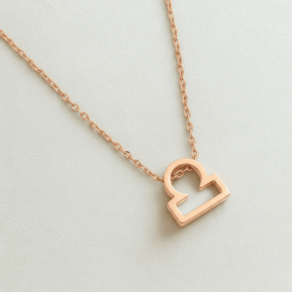 Зодиакално колие Везни със символ на зодията