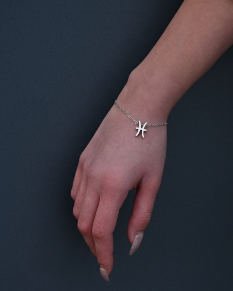 дамска зодиакална гривна Риби